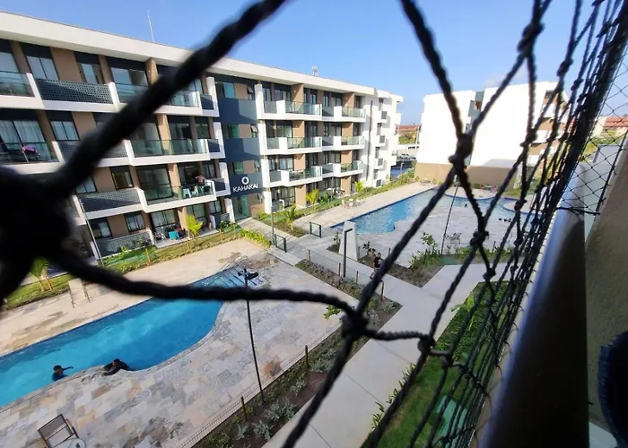 Flat em Muro Alto - Porto de Galinhas - MAKIA D207 - By Anfitrião Legal